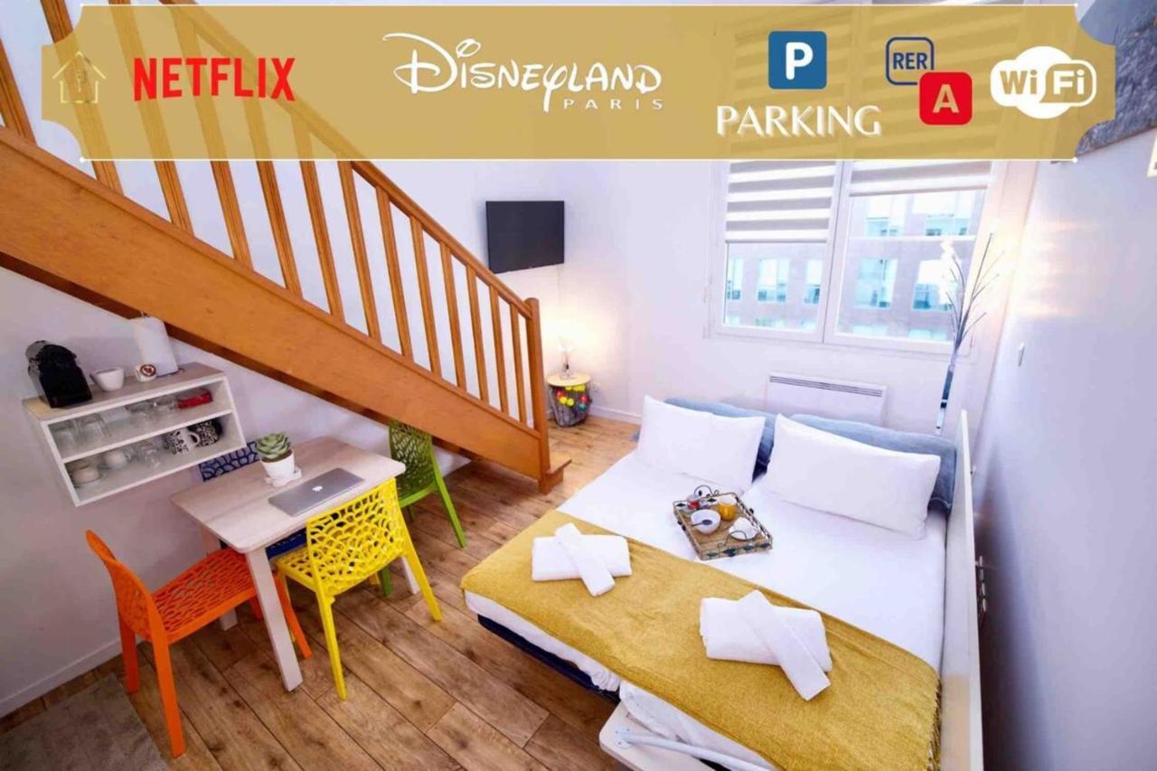 Appart'Hotel Disneyland Dream Close & Safe Монтеврен Екстериор снимка